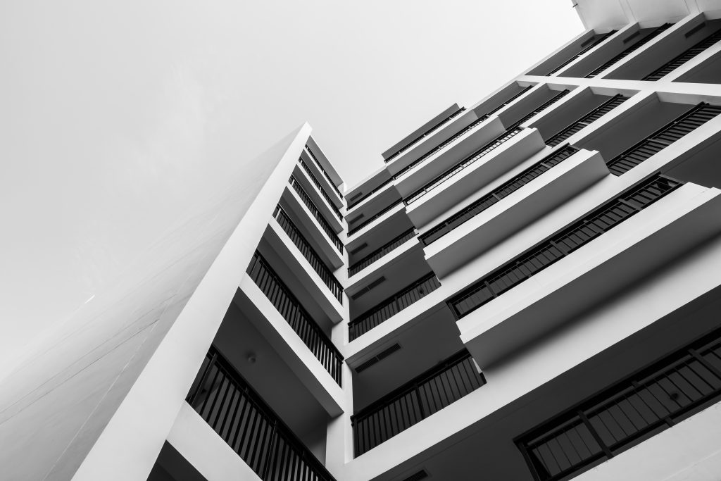 Commercial building interior